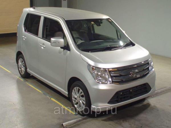Хэтчбек 5 поколение рестайлинг SUZUKI WAGON R кузов MH44S гв 2014 пробег 22 тыс км цвет серебристый